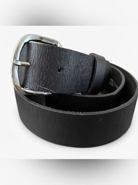 Unicorn Custom Leather Black Genuine Leather Belt – Made in Canada – Size 38